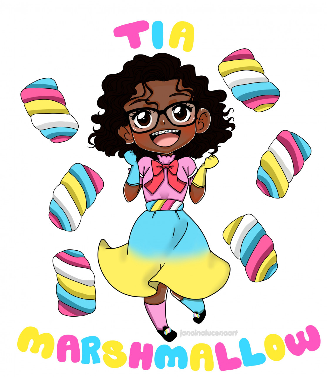 Chibi 2 (arte personalizada feita para camiseta)